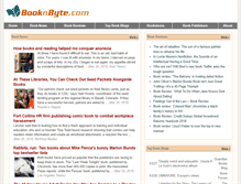 Tablet Screenshot of booknbyte.com